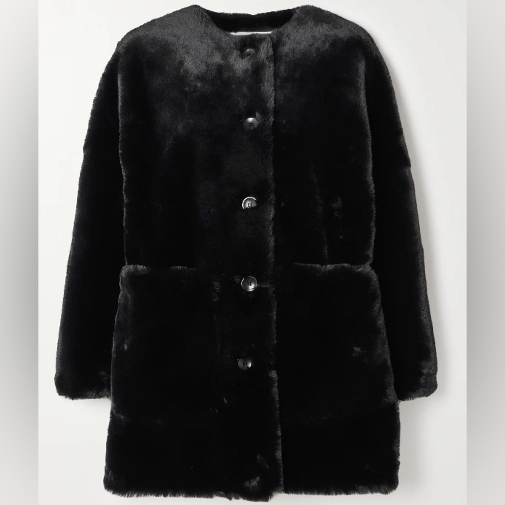 NWOT Proenza Schouler White Label Penelope Faux Fur coat